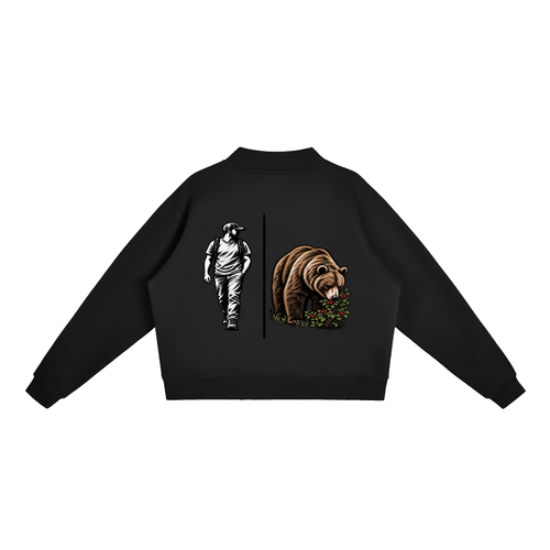 I choose the bear sweatshirt